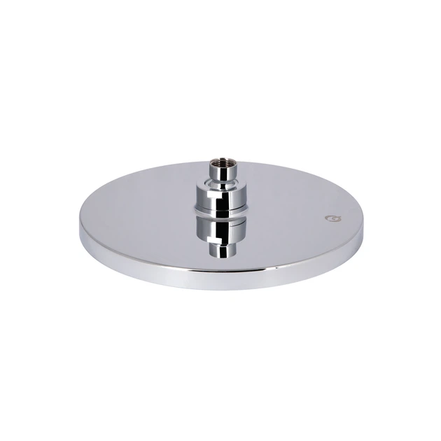 Лейка для верхнего душа Qtap Hlavova D 230 мм круглая Chrome/White - изображение 3
