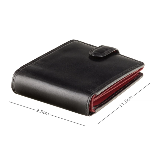 Кошелек мужской Visconti TR35 Atlantis c RFID (Black Red) - Фото 3 Кошелек мужской Visconti TR35 Atlantis c RFID (Black Red) - изображение 3