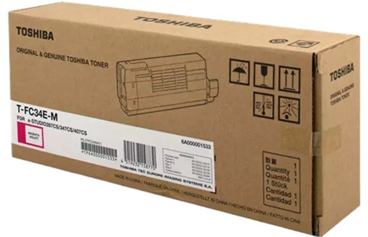 Toner Toshiba T-FC34EM 6A000001811 Magenta - obraz 1