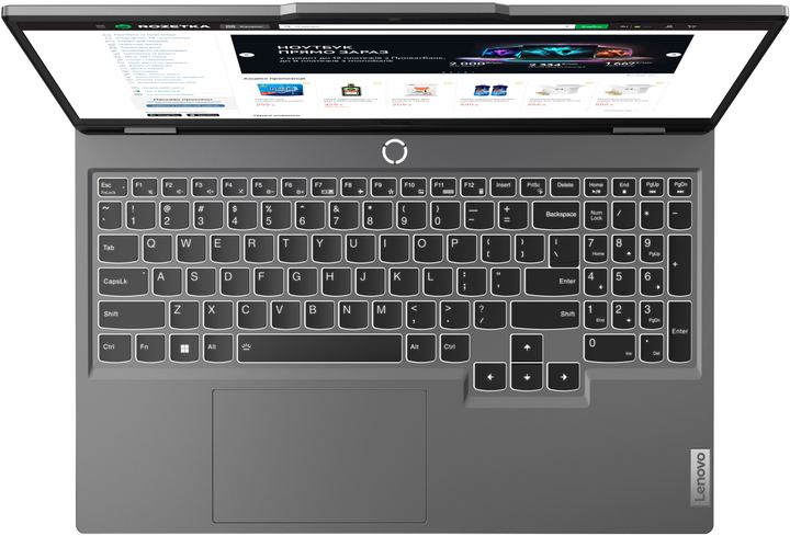 Ноутбук Lenovo LOQ 15IAX9 (83GS00B6RA) Luna Grey / 15.6" IPS Full HD 144 Гц / Intel Core i5-12450HX / RAM 24 ГБ / SSD 1 ТБ / nVidia GeForce RTX 3050, 6 ГБ / - зображення 5
