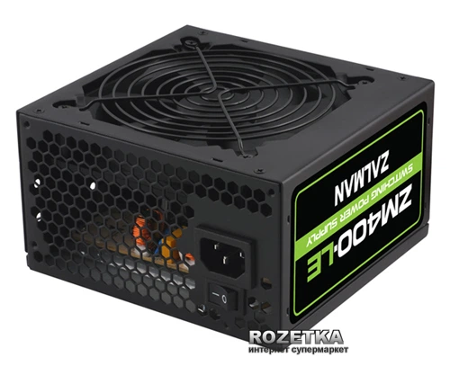 Блок живлення Zalman ZM400-LE 400W – фото, відгуки, характеристики