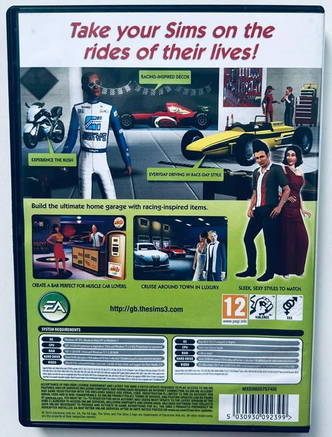 The Sims 3 Fast Lane Stuff, английская версия - диск для PC, Б/У - Фото 3 The Sims 3 Fast Lane Stuff, английская версия - диск для PC, Б/У - изображение 3