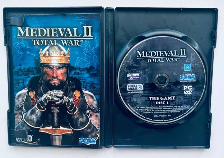 Medieval II Total War, английская версия - диск для PC, Б/У - Фото 2 Medieval II Total War, английская версия - диск для PC, Б/У - изображение 2