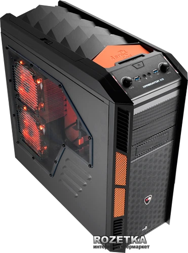 Корпус Aerocool Xpredator X3 Evil Black (EN57103) – фото, отзывы