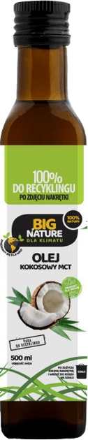 Olej kokosowy Big Nature Mct 500 ml (5903351629256) - obraz 1