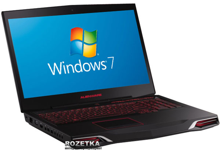 Ноутбук Alienware M17x (Ali17i7081TbDDW-Blk3D) Stealth Black - изображение 1