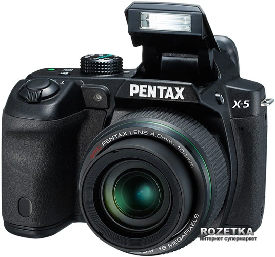 Фотоаппарат Pentax Optio X-5 Black (12762) купить на ROZETKA