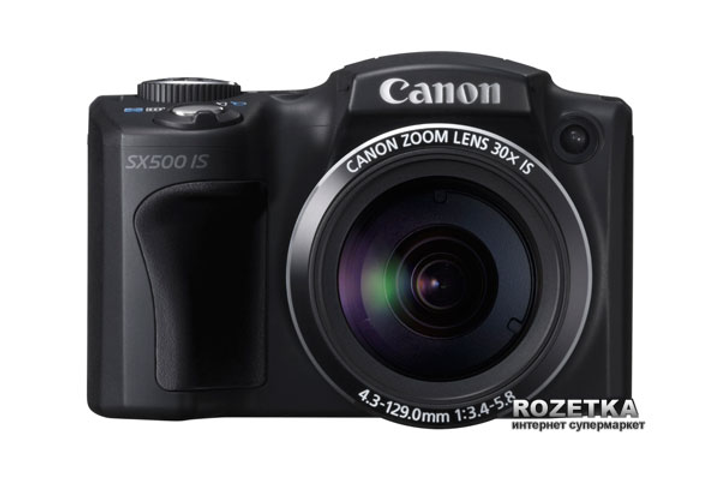 Фотоаппарат Canon PowerShot SX500 IS (6353B011) купить на ROZETKA ...