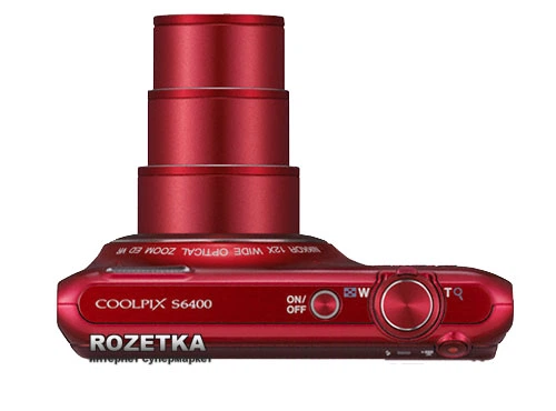 Nikon ニコン COOLPIX S6400 赤 レッド Фотоаппарат Nikon Coolpix S6400 Red (VNA192E1) купить на ROZETKA