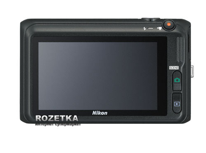 Фотоаппарат Nikon Coolpix S6400 Black (VNA191E1) купить на ROZETKA |  Отличная цена на Фотоаппарат Nikon Coolpix S6400 Black (VNA191E1) с  обзорами и отзывами покупателей