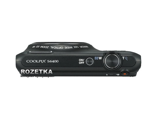 Фотоапарат Nikon Coolpix S6400 Black (VNA191E1) купити на ROZETKA