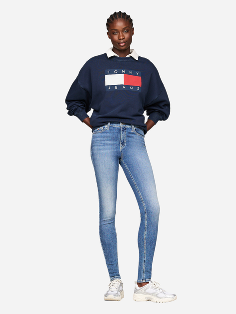 Джинси Skinny жіночі Tommy Hilfiger DW0DW19255-1A4 W27L30 Блакитні (8720636581576) - зображення 3