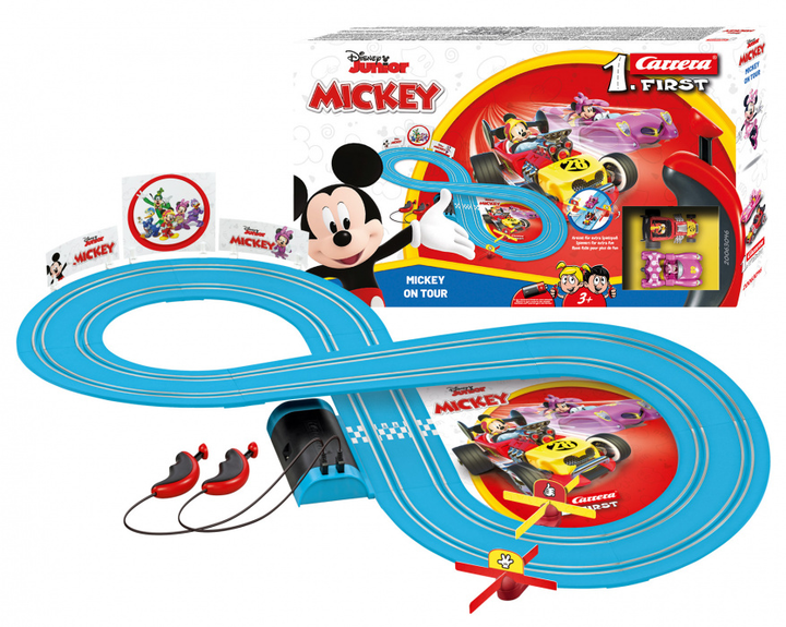 Автомобільний трек Carrera First Mickey on Tour 63046 (4007486630468) - зображення 1