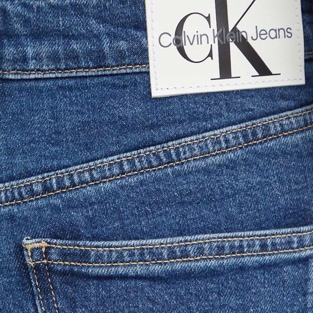 Jeansy dzwony damskie z wysokim stanem Calvin Klein Jeans J20J223894-1A4 30-32 Granatowe (8720639080441) - obraz 3