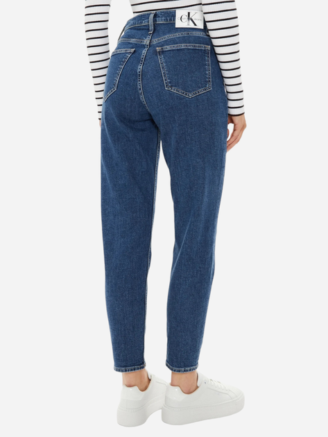 Джинси Mom`s жіночі Calvin Klein Jeans J20J223660-1A4 26-28 Сині (8720639087372) - зображення 2