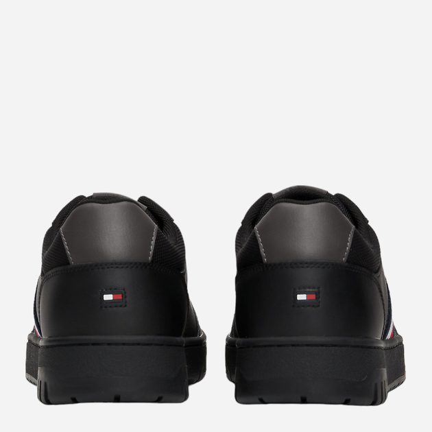 Sneakersy męskie skórzane Tommy Hilfiger FM0FM05116-BDS 43 Czarne (8720636823058) - obraz 3