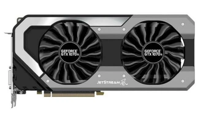 Дискретна відеокарта nVidia GeForce GTX 1070 Ti, 8 GB GDDR5, 256
