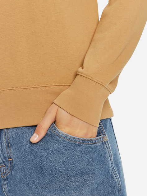 Світшот жіночий Calvin Klein K20K207213-GC3 S Світло-коричневий (8720109990614) - зображення 4