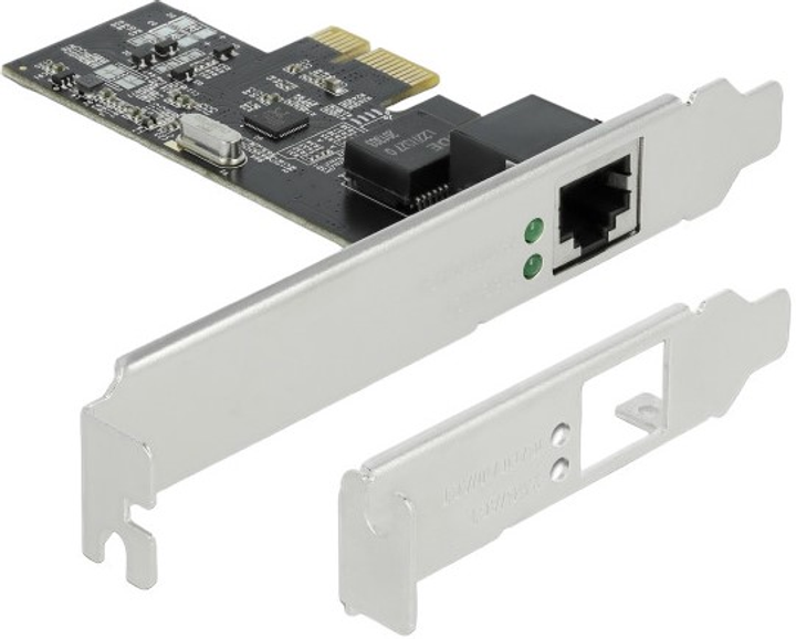 Adapter Delock PCI Express x1 - 1 x 2.5 Gigabit LAN (89564) - obraz 2