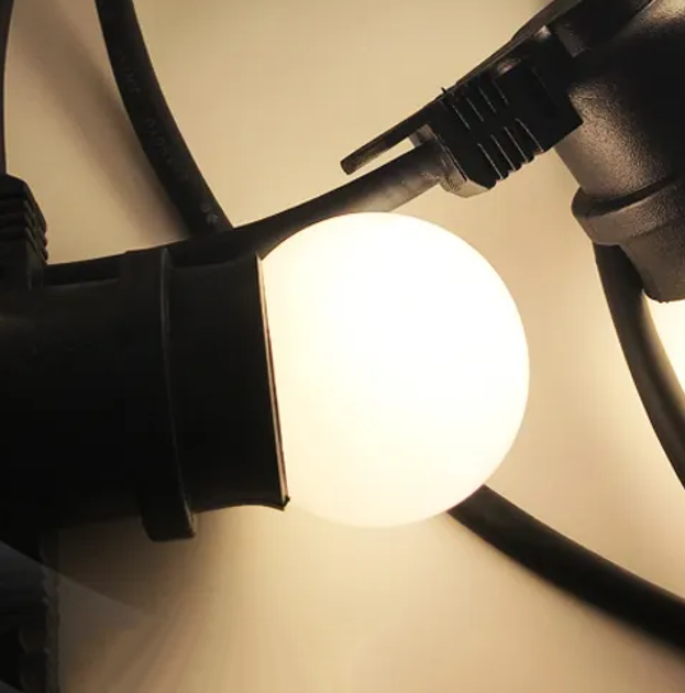 Светодиодная лампа для уличной ретро гирлянды Белт-лайт, Е27, 3W, 220V, IP68, Теплый белый - изображение 8