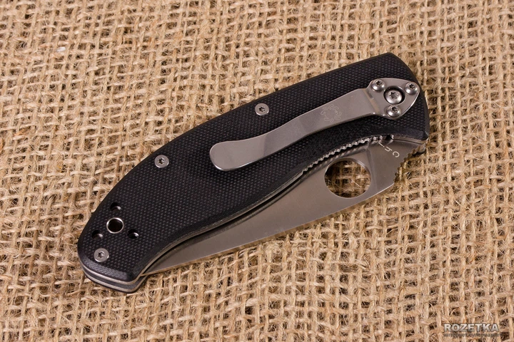Карманный нож Spyderco Tenacious C122GP (871041) - Фото 5 Карманный нож Spyderco Tenacious C122GP (871041) - изображение 5