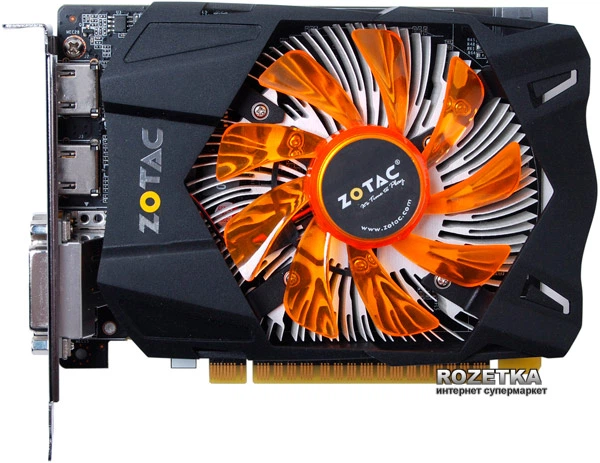 Видеокарта Zotac PCI-Ex GeForce GTX 650 2GB GDDR5 (128bit) (1071/5000) (2xHDMI, 2xDVI) (ZT-61002-10M) - изображение 3