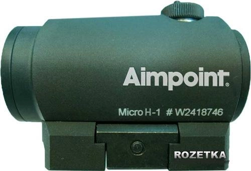 Коліматорний приціл Aimpoint Micro H-1 2МОА Weaver (15920010) - зображення 2