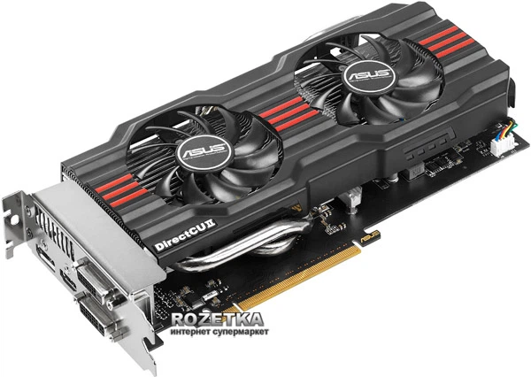 Видеокарта Asus PCI-Ex GeForce GTX 660 2GB GDDR5 (192bit) (1137