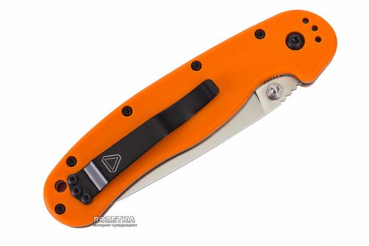 Карманный нож Ontario RAT Model 1 Satin Plain Edge (ON8848OR) Orange - изображение 2