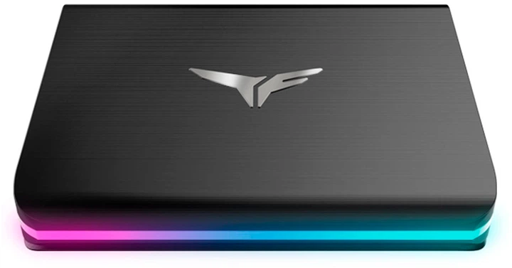 SSD диск Team Group T-FORCE TREASURE TOUCH RGB 1TB USB 3.2 Type-C Gen2 (T8FED8001T0C302) External - изображение 3