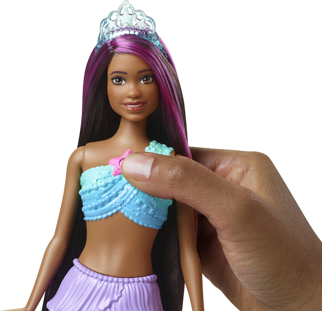 Lalka Barbie Dreamtopia Twinkle Lights Mermaid 29 cm (194735024360) - obraz 3