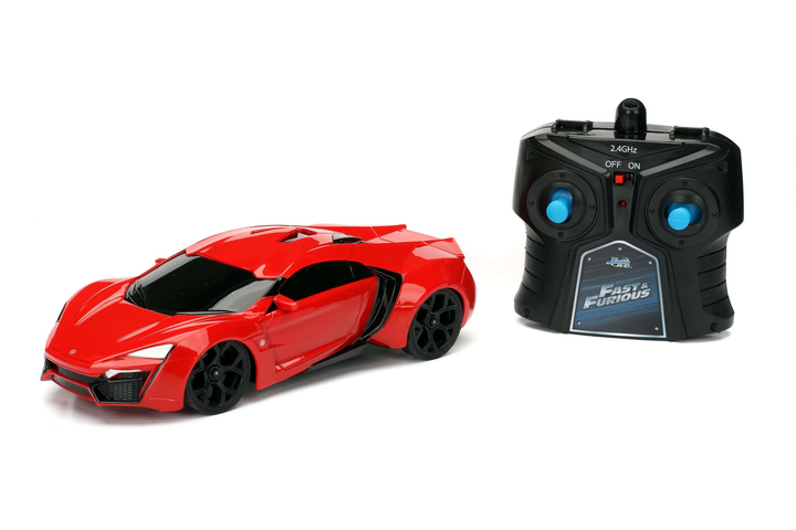 Samochód zdalnie sterowany Simba Jada Fast Furious Lykan Hypersport RC (4006333064906) - obraz 2