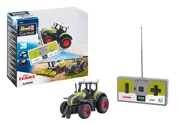 Traktor zdalnie sterowany Revell Mini RC Claas Axion (40098032348850 - obraz 1