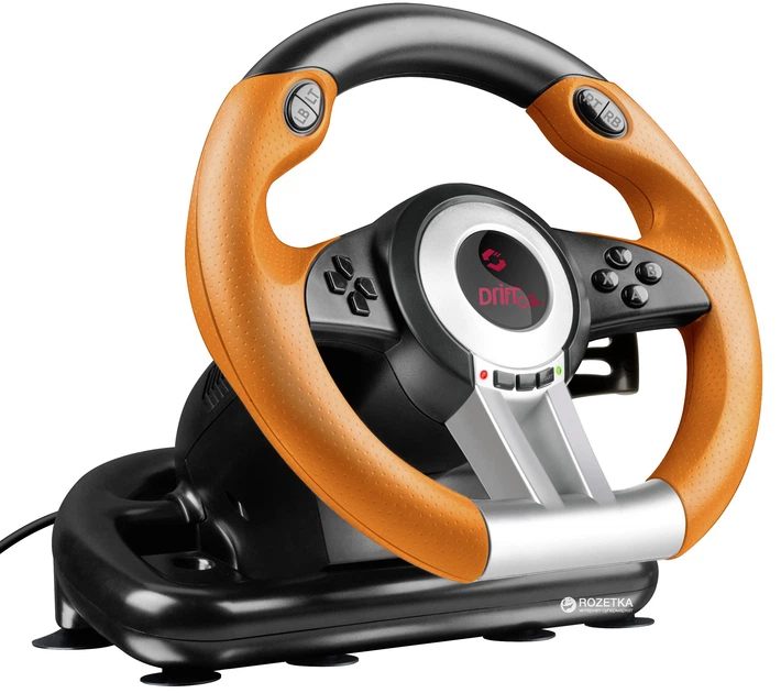 Проводной руль SPEEDLINK Drift O. Z. Racing Wheel PC Black (SL
