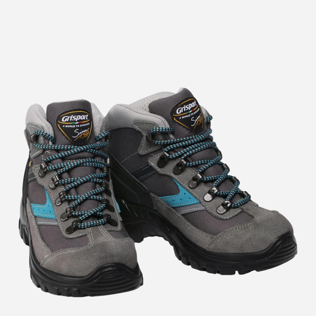 Buty trekkingowe damskie wodoodporne Grisport 13316S25G 37 24.7 cm Szare (5907483402787) - obraz 3