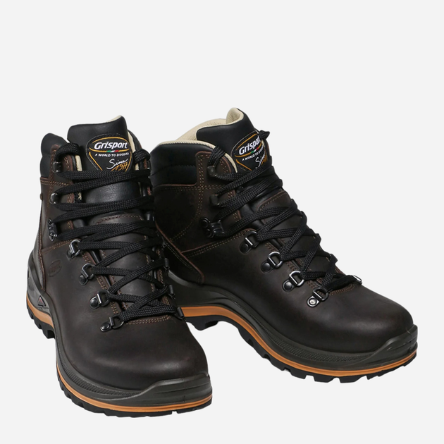 Buty trekkingowe męskie wodoszczelne Grisport 13701D28T 45 30 cm Brązowe (5907483403661) - obraz 2