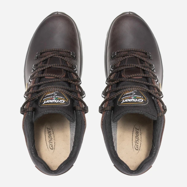 Чоловічі черевики для трекінгу з мембраною Grisport 10309D69G 42 27 см Темно-коричневі (5907483401568) - зображення 7