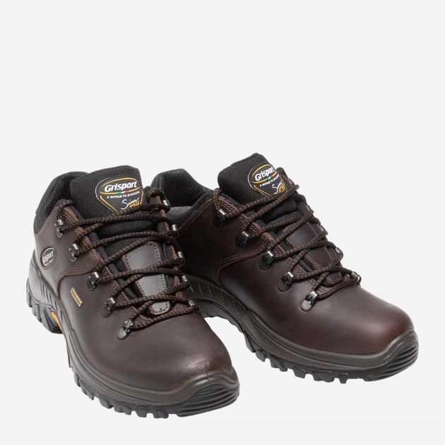 Buty trekkingowe męskie wodoszczelne Grisport 10309D69G 45 29 cm Ciemnobrązowe (5907483401599) - obraz 3