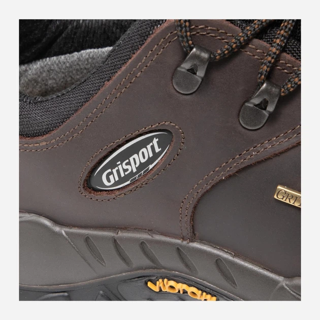 Buty trekkingowe męskie wodoszczelne Grisport 10309D69G 44 28.3 cm Ciemnobrązowe (5907483401582) - obraz 9