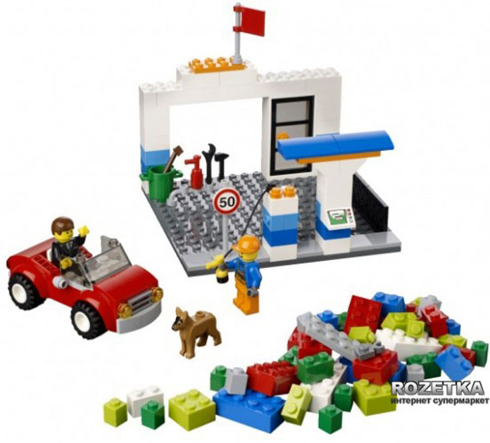 Конструктор LEGO Creator Чемоданчик с кубиками для мальчиков (10659 ...