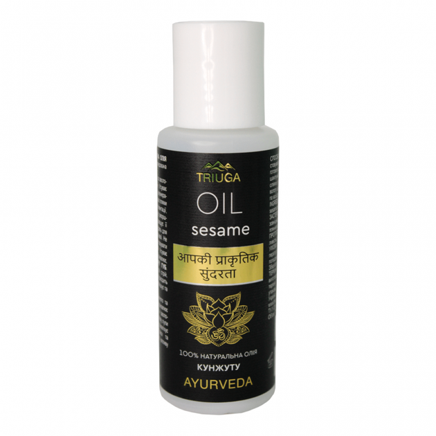 Олiя кунжутна, 75 мл Ayurveda TRIUGA - Фото 1 Олiя кунжутна, 75 мл Ayurveda TRIUGA - зображення 1