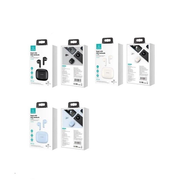 Наушники Usams US14 Dual-mic ENC Earbuds - US Series BT 5.3 Black - изображение 4