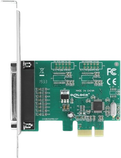 Adapter Delock PCI Express x1 - 1 x równoległy IEEE1284 (90412) - obraz 1