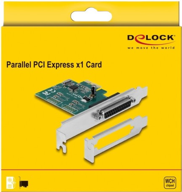 Плата-адаптер Delock PCI Express x1 - 1 x паралельний IEEE1284 (90412) - зображення 4