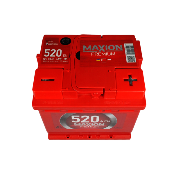 Автомобильный аккумулятор Maxion Premium TR 50Аh 520A R+ (L1) - изображение 3