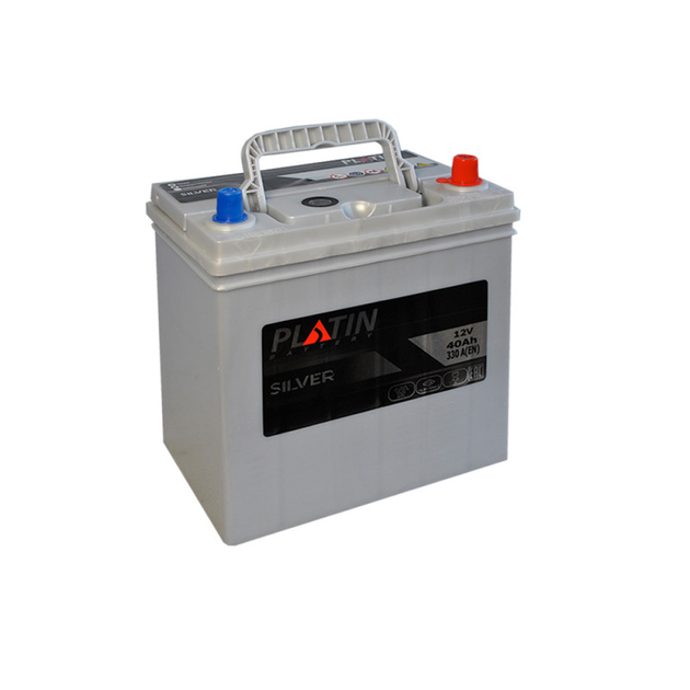 Автомобільний акумулятор Platin Silver Asia SMF 40Ah 330A R+ (NS40) - зображення 3