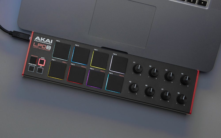 Mini kontroler USB/MIDI AKAI LPD 8 MKII - obraz 6