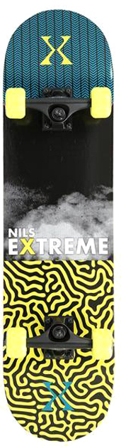 Скейтборд Nils Extreme CR3108SA Brain (5907695594935) - зображення 1