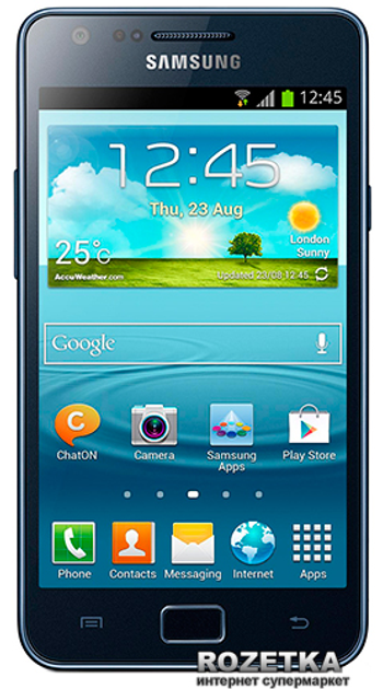 Мобильный телефон Samsung Galaxy S II Plus I9105 Blue Gray – фото ...