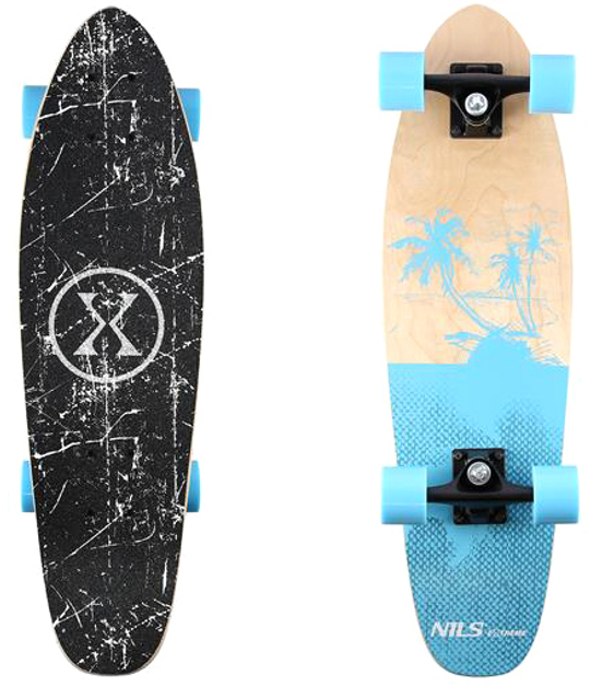 Пенніборд Nils Extreme Wood Bahamas (5907695556711) - зображення 4